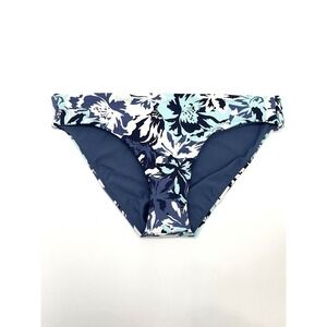 Roxy Swim Hipster Bikini Bottom‎ Women Large Stretch Full Coverage Surf Beach